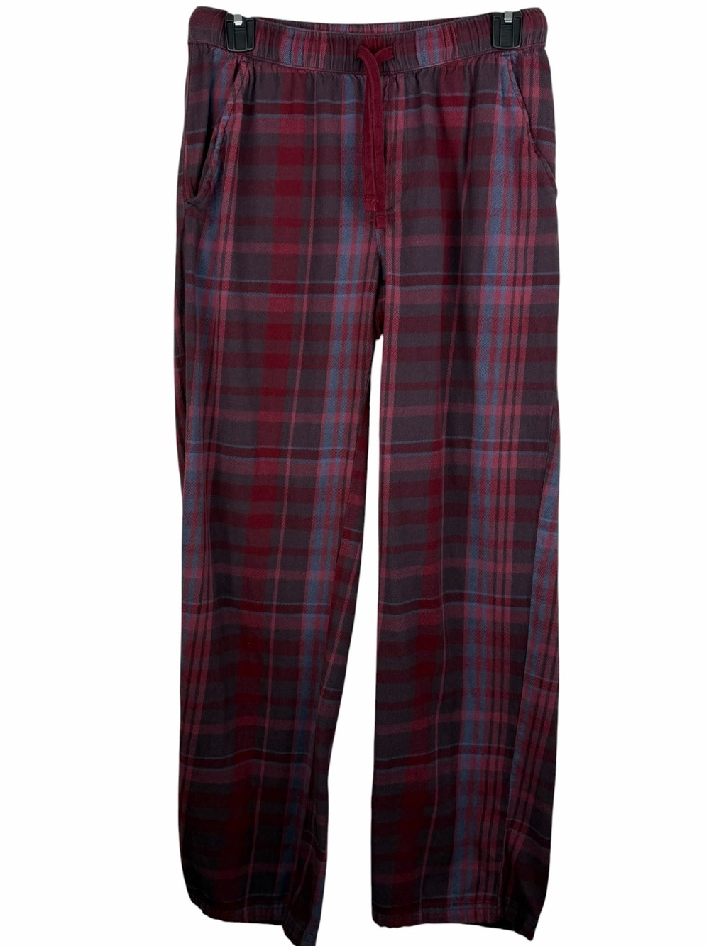 PACT | Burgundy Plaid Organic Cotton Flannel Pajama Pants